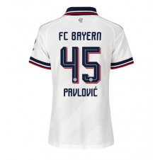 Bayern Munich Aleksandar Pavlovic #45 Bortatröja Dam 2026-27 Korta ärmar